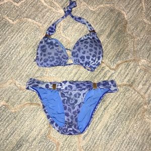 💙VIX BLUE LEOPARD BIKINI💙